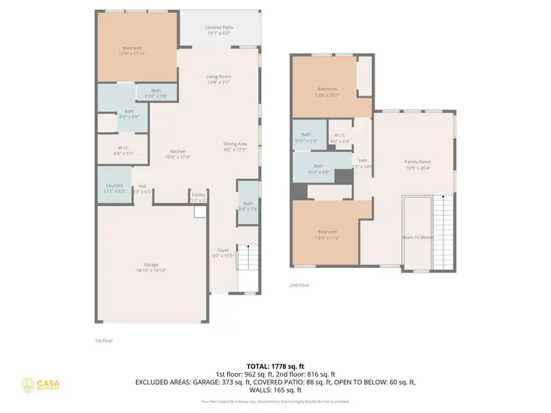 2D floor plan layout of this home in , Round Rock, TX (Image 5).