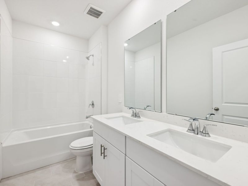 Furnished interior view inside a new home in The Reserve at Hammock Oaks - Signature Series, Lady Lake (Image 7).