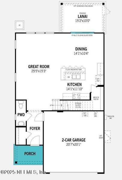 2D floor plan layout of this home in RiverTown - Forest, St. Johns, FL (Image 3). 2D floor plan layout of this home in RiverTown - Forest, St. Johns, FL (Image 3).