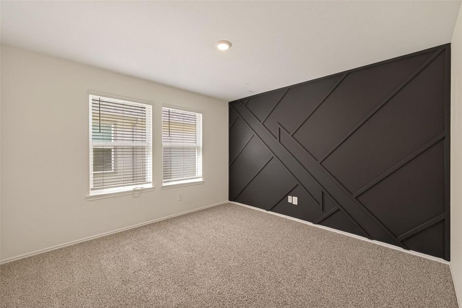 Spacious, unfurnished interior of a new home in Windstone on the Prairie, Richmond (Image 45).