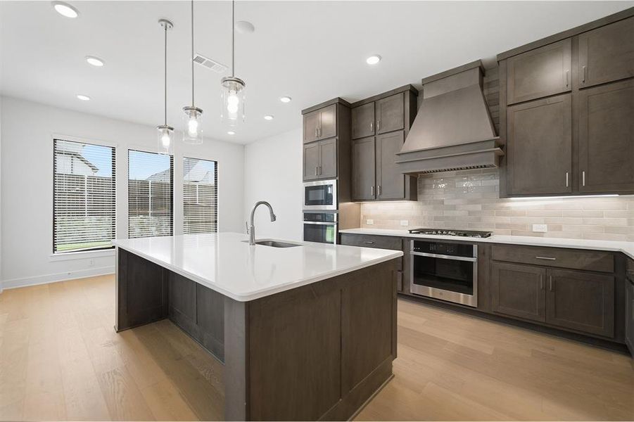 Furnished interior view inside a new home in Sonoma Verde, Rockwall (Image 6). Furnished interior view inside a new home in Sonoma Verde, Rockwall (Image 6).