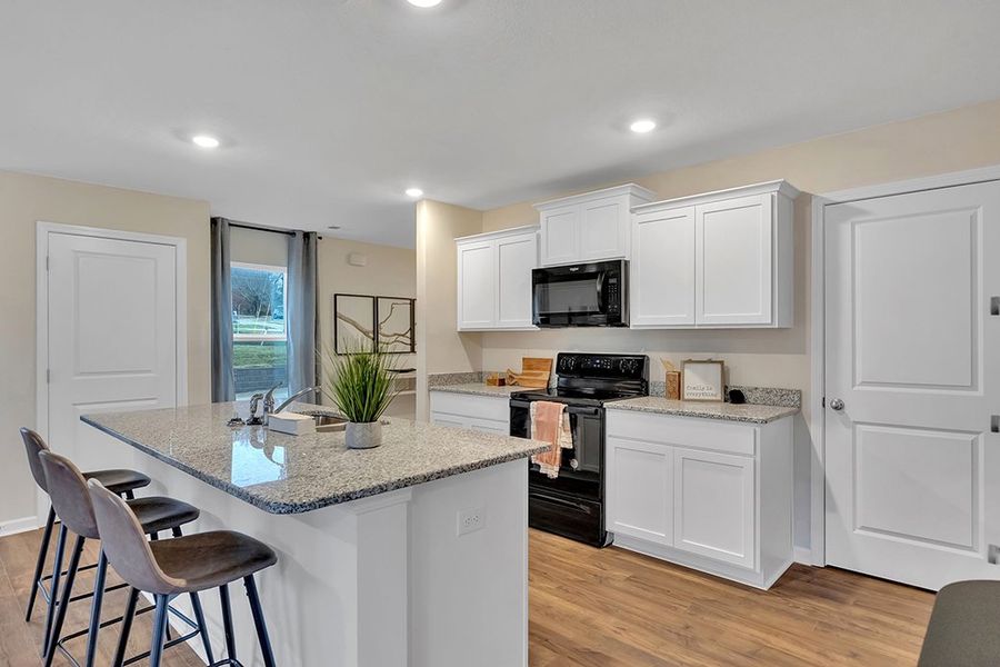 Representative furnished interior of a home built from the Elston by D.R. Horton in Johnson Farms, Greeneville (Image 13).