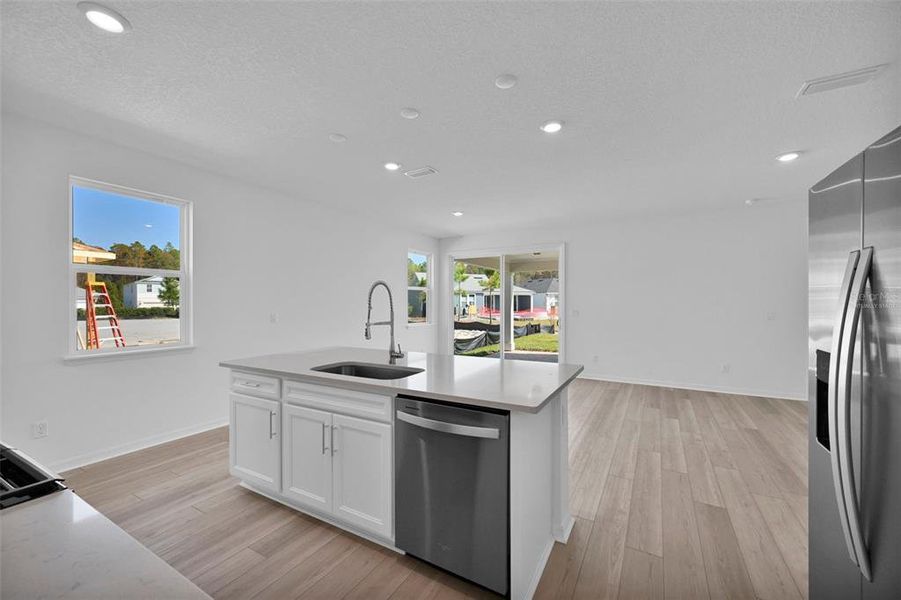 Furnished interior view inside a new home in Seminole Palms, Palm Coast (Image 8). Furnished interior view inside a new home in Seminole Palms, Palm Coast (Image 8).