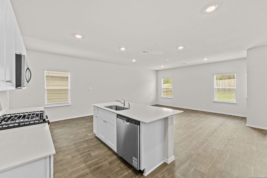 Furnished interior view inside a new home in Applewood, San Antonio (Image 5).