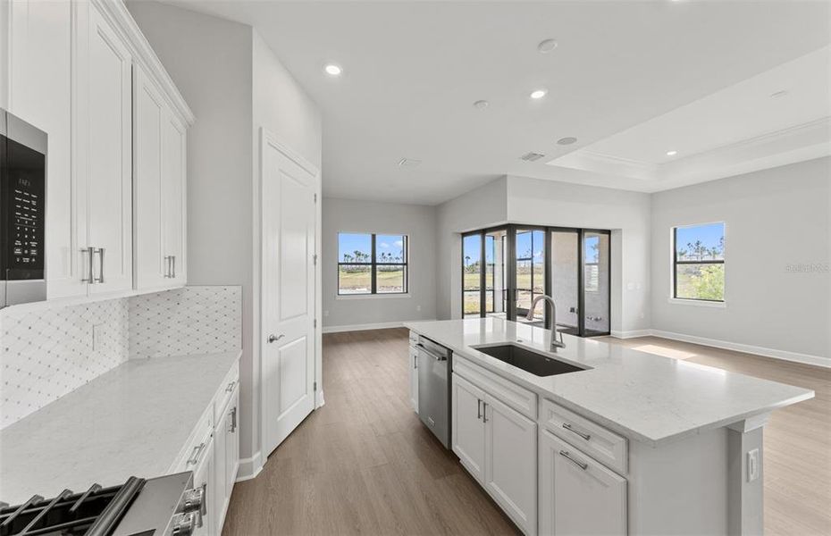 Furnished interior view inside a new home in Del Webb Catalina, Lakewood Ranch (Image 10).