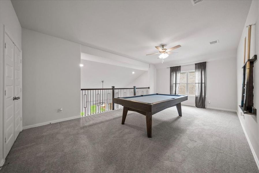 Furnished interior view inside a new home in , Little Elm (Image 29).