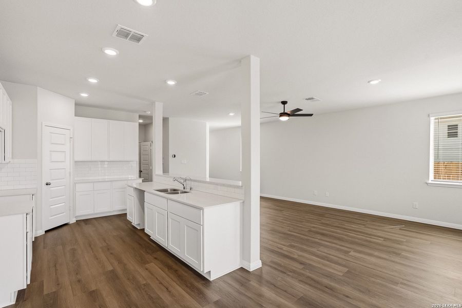 Furnished interior view inside a new home in Melissa Ranch, San Antonio (Image 9).