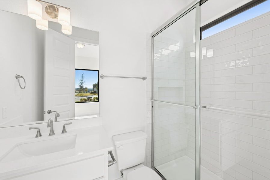 Furnished interior view inside a new home in Riverstone, Georgetown (Image 14).