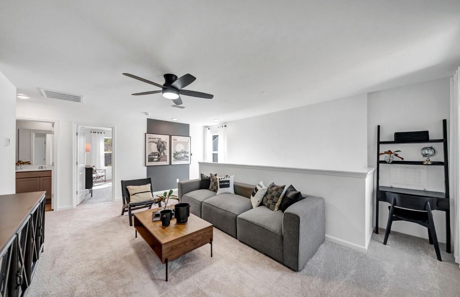 Furnished interior view inside a new home in Grand Arbor, Blythewood (Image 8).