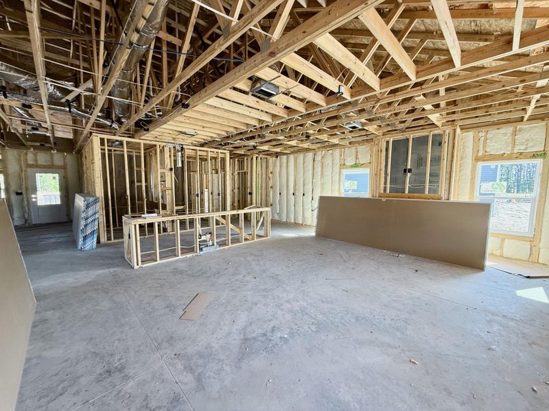 In-progress construction of a new home in , Summerville, SC (Image 20).