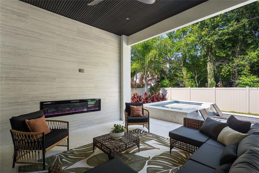 Exterior details and patio area of a home in , Winter Park (Image 39). Exterior details and patio area of a home in , Winter Park (Image 39).