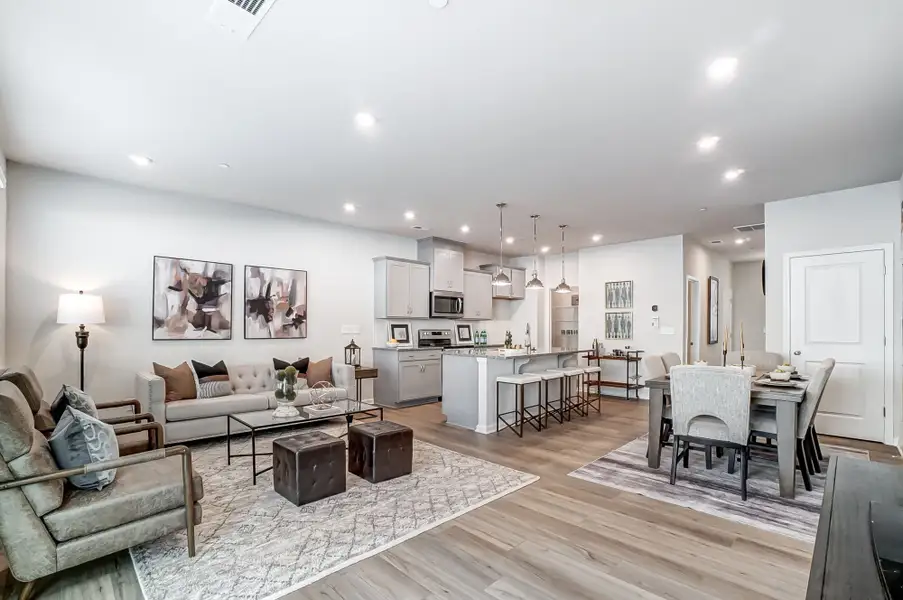 Photo representation of the Adriana plan. Colors, finishes and options will vary.