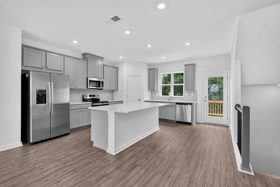 Furnished interior view inside a new home in Somerset at Veterans Memorial, Mableton (Image 13).