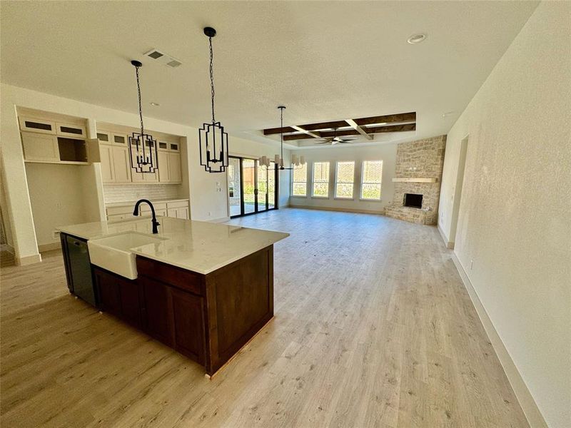 Furnished interior view inside a new home in LeTara, Haslet (Image 3).