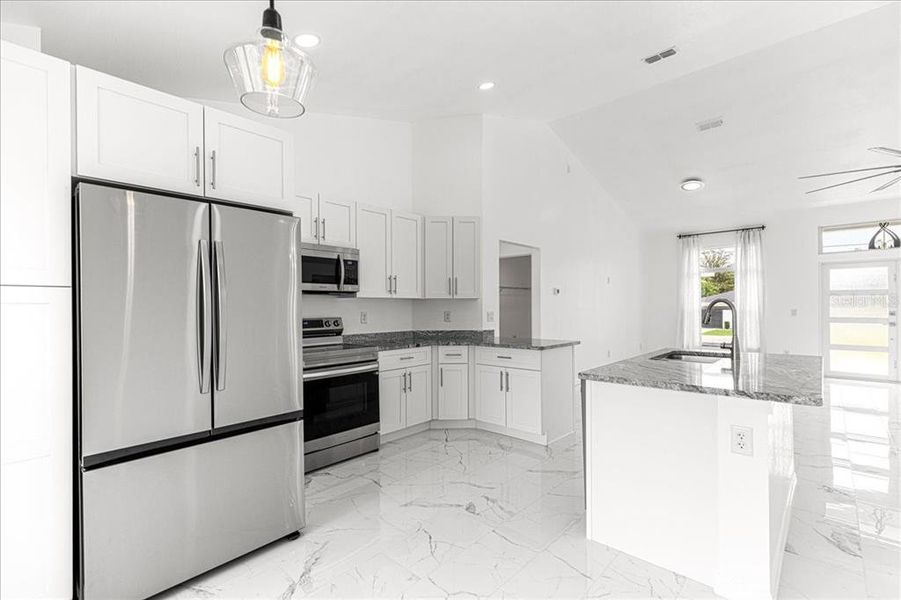 Furnished interior view inside a new home in , Summerfield (Image 5).
