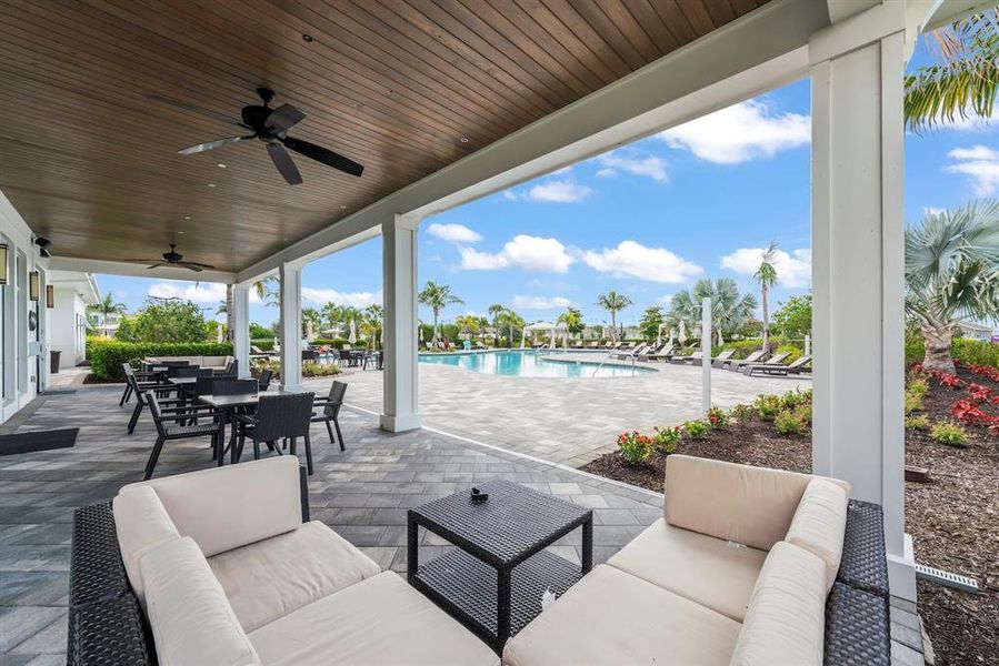 Exterior details and patio area of a home in , Port Charlotte (Image 34).