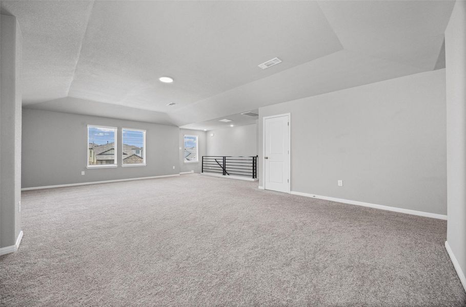 Spacious, unfurnished interior of a new home in Crosswinds, Kyle (Image 24). Spacious, unfurnished interior of a new home in Crosswinds, Kyle (Image 24).