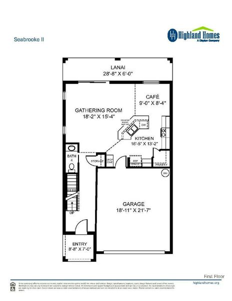 Seabrooke II - First Floor