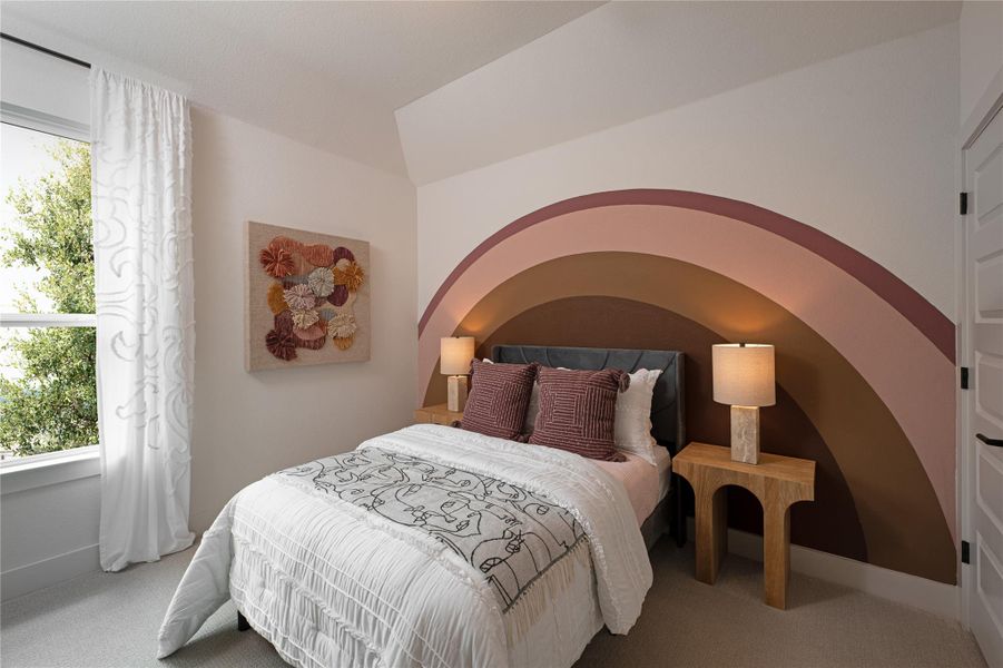 Furnished interior view inside a new home in Provence, Austin (Image 18).