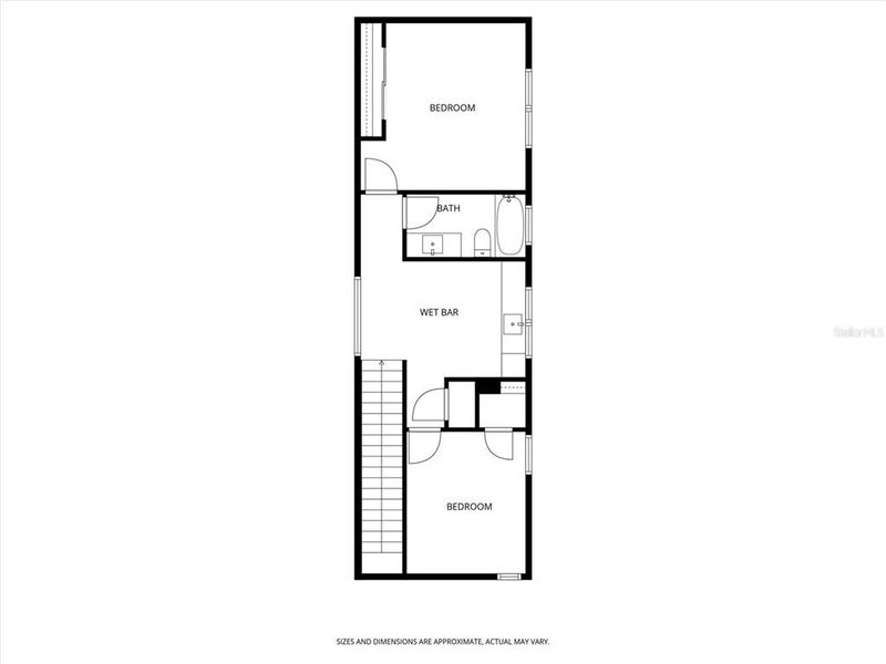 2D floor plan layout of this home in , Sarasota, FL (Image 5).