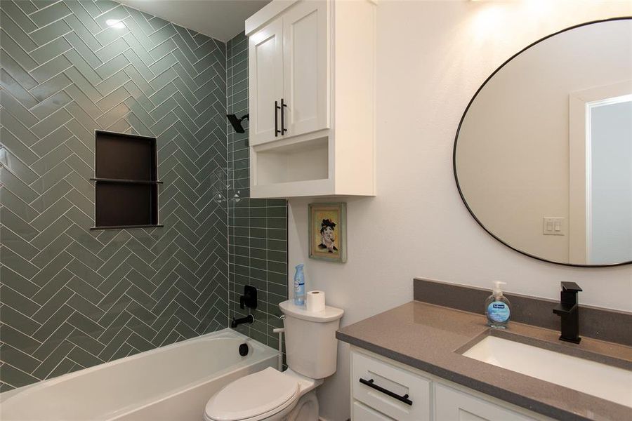 Furnished interior view inside a new home in , Trinidad (Image 26).