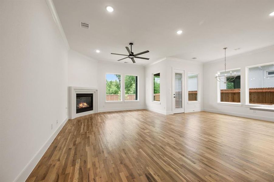 Spacious, unfurnished interior of a new home in Parks of Aledo, Aledo (Image 25).