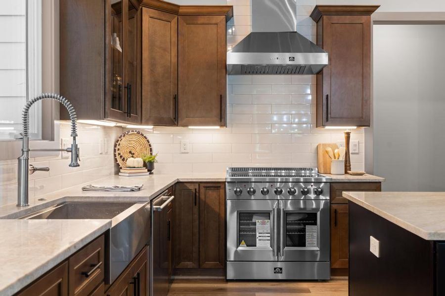 Furnished interior view inside a new home in , Peachtree Corners (Image 9).