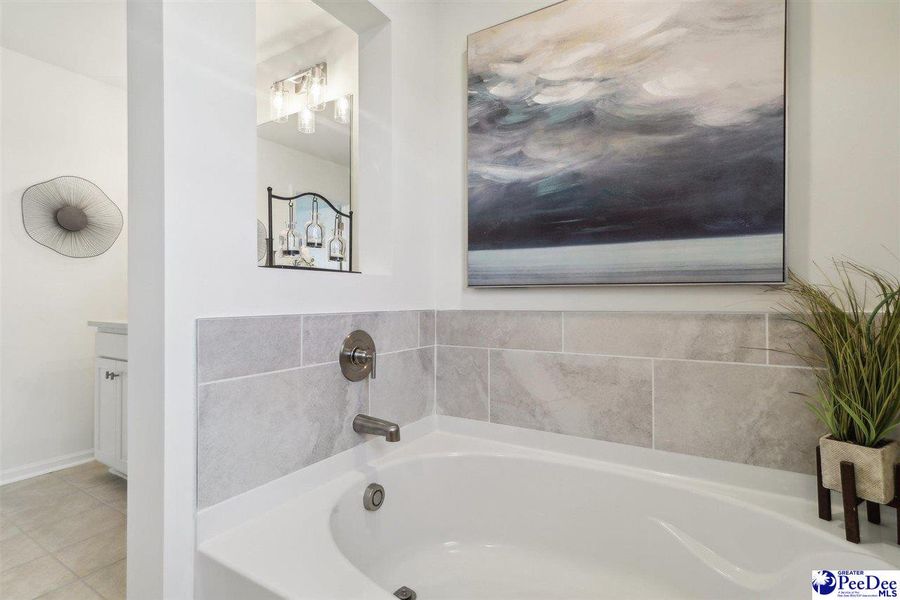 Furnished interior view inside a new home in Southern Columns, Florence (Image 14).