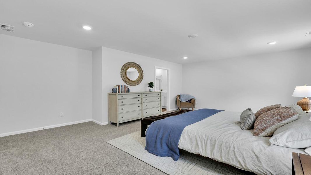 Furnished interior view inside a new home in The Ranch, Holly Hill (Image 32). Furnished interior view inside a new home in The Ranch, Holly Hill (Image 32).