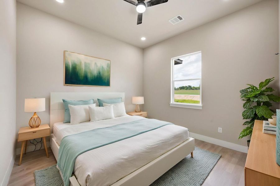 Furnished interior view inside a new home in , Franklin (Image 10).