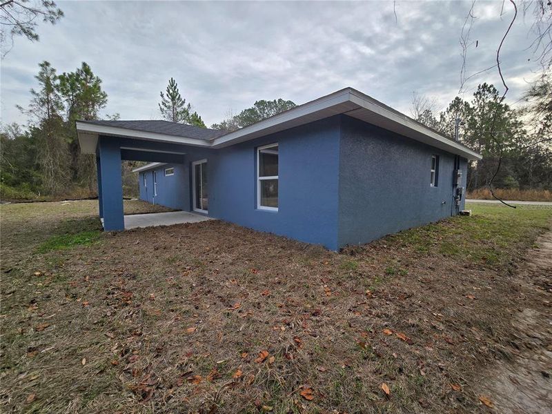 Exterior details and patio area of a home in , Ocklawaha (Image 29).