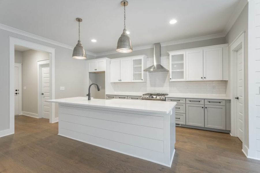 Representative furnished interior of a home built from the Farmview by Riverstone Construction, LLC in Jasper Highlands, Guild (Image 7).