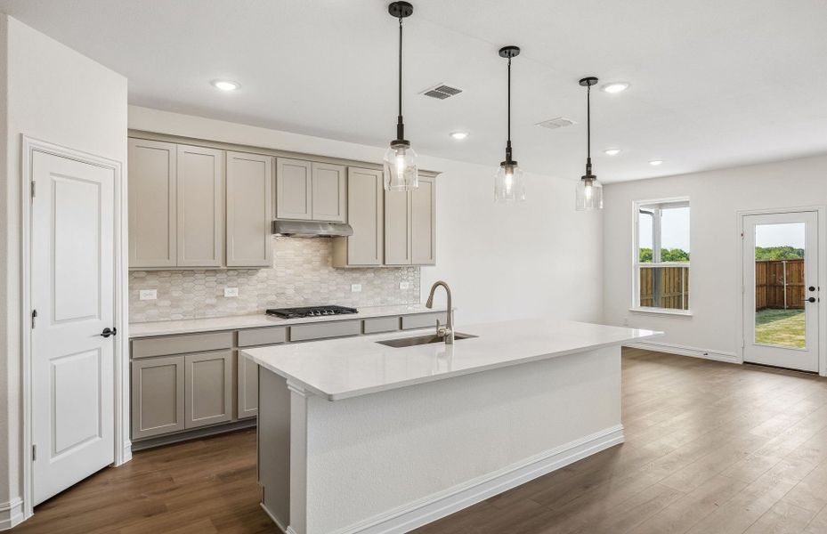 Furnished interior view inside a new home in Wilson Creek Meadows, Celina (Image 9).