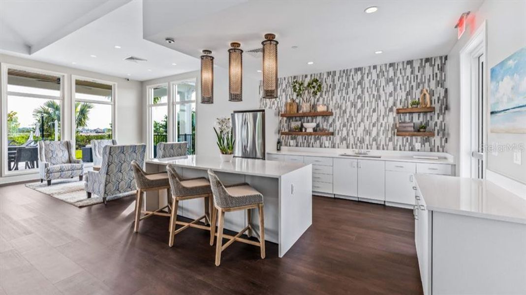 Furnished interior view inside a new home in Cove at West Port - Express, Port Charlotte (Image 12).