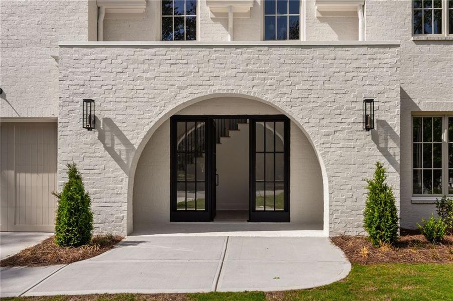 Exterior details and patio area of a home in , Atlanta (Image 3).