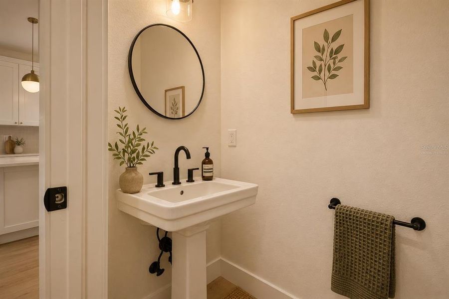 Furnished interior view inside a new home in , Tampa (Image 27).