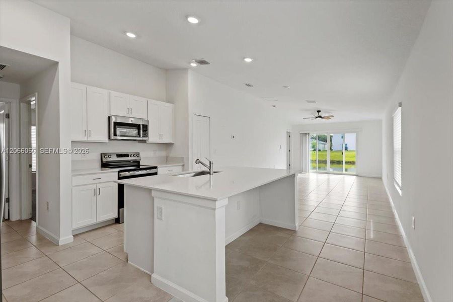Furnished interior view inside a new home in , Palm Bay (Image 6). Furnished interior view inside a new home in , Palm Bay (Image 6).