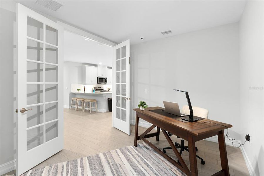 Furnished interior view inside a new home in , Punta Gorda (Image 27).
