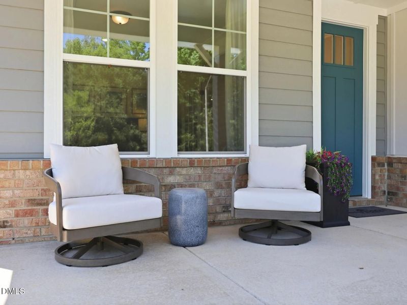 Exterior details and patio area of a home in Wendell Ridge, Wendell (Image 3). Exterior details and patio area of a home in Wendell Ridge, Wendell (Image 3).