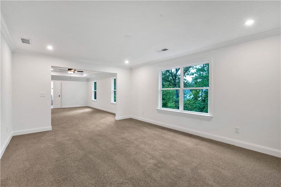Spacious, unfurnished interior of a new home in Palmer Falls, Douglasville (Image 19).