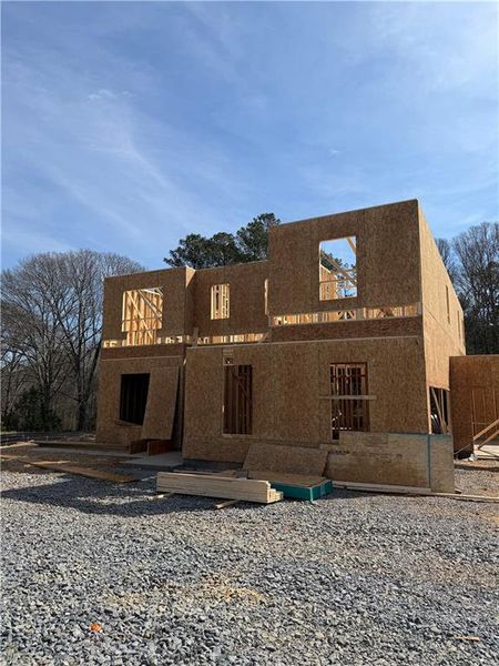 In-progress construction of a new home in Enclave at Little Ridge, Acworth, GA (Image 30). In-progress construction of a new home in Enclave at Little Ridge, Acworth, GA (Image 30).