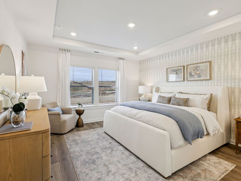 Furnished interior view inside a new home in Benders Cove - Estate Series, Mount Juliet (Image 8).