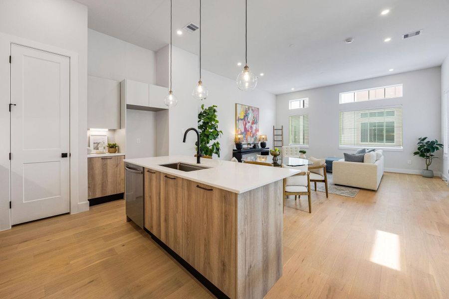 Furnished interior view inside a new home in Tulane Crossing, Houston (Image 13).