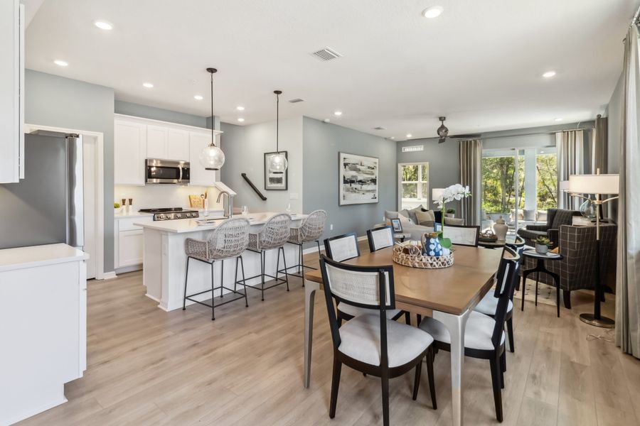 Open Floorplan with A lot of Natural Light