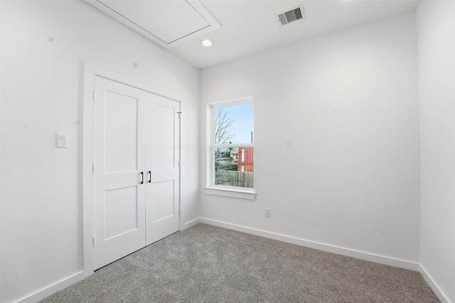 Spacious, unfurnished interior of a new home in , La Porte (Image 16). Spacious, unfurnished interior of a new home in , La Porte (Image 16).