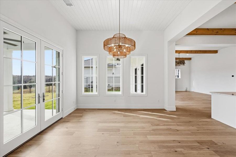 Spacious, unfurnished interior of a new home in Montrachet, Fort Worth (Image 35).