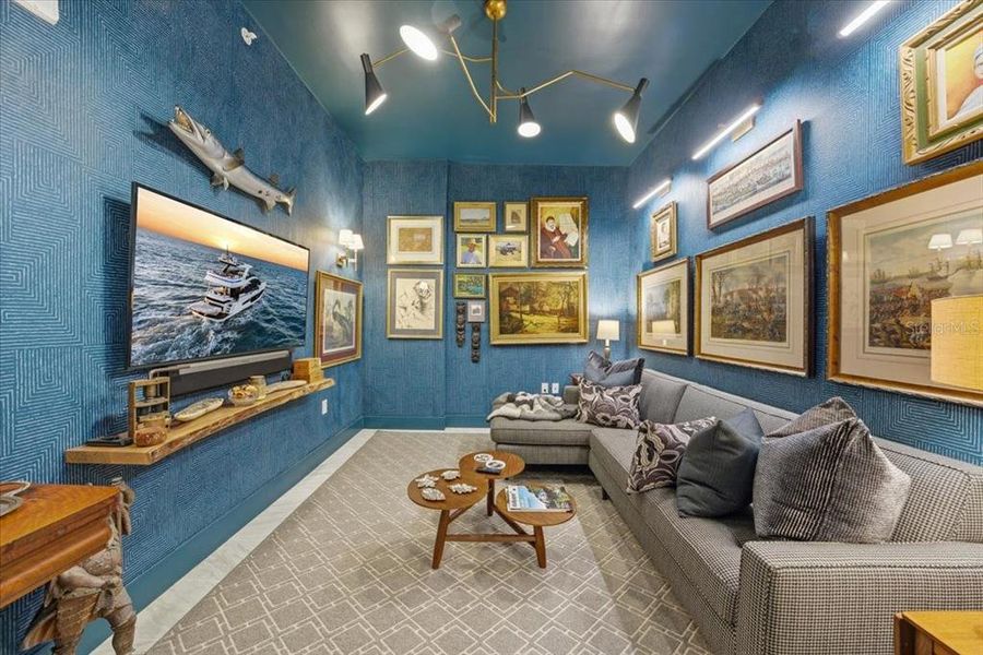 Furnished interior view inside a new home in , St. Petersburg (Image 14).