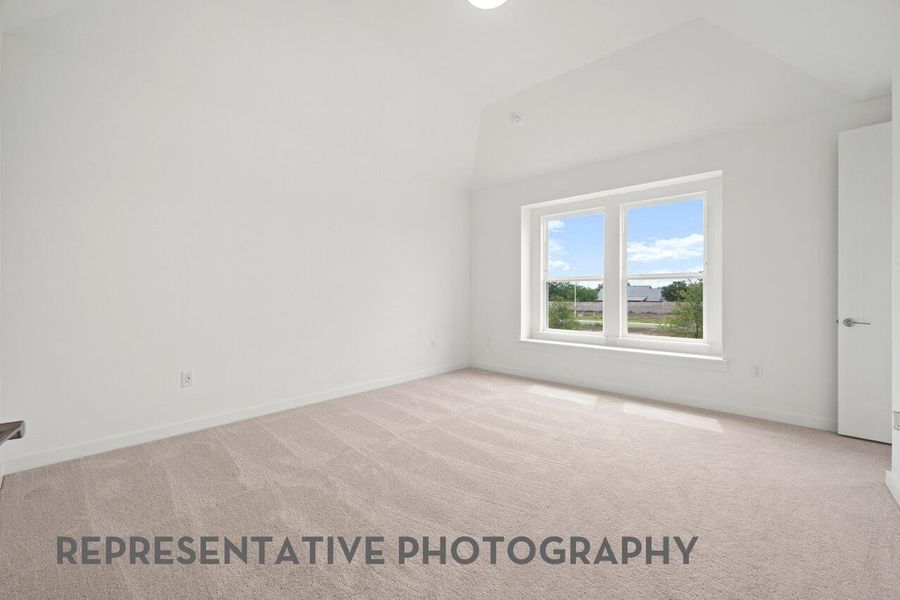 Spacious, unfurnished interior of a new home in Goodnight Ranch, Austin (Image 13).