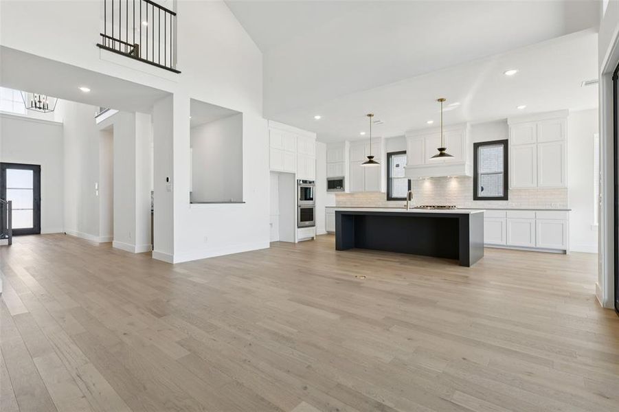 The open concept layout of our outstanding Brenham III floor plan was designed for entertaining!