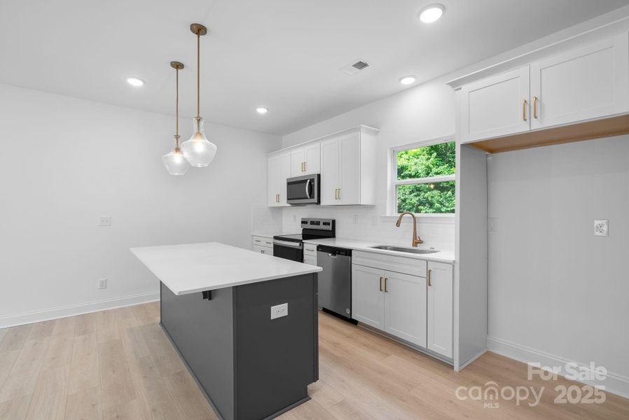 Furnished interior view inside a new home in , Asheville (Image 6).